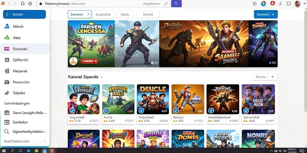 Grafik permainan yang memukau dan interaktif.