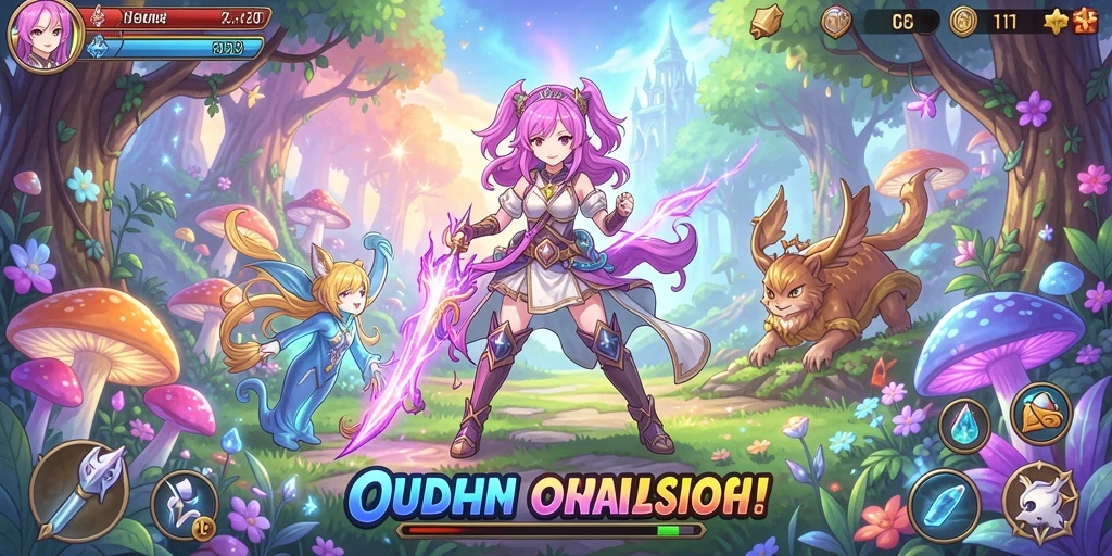 Screenshot dari mode multiplayer yang seru.