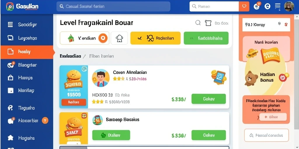 Berbagai jenis permainan yang siap menghibur Anda.