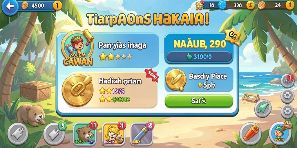 Mini-game yang beragam dan seru.