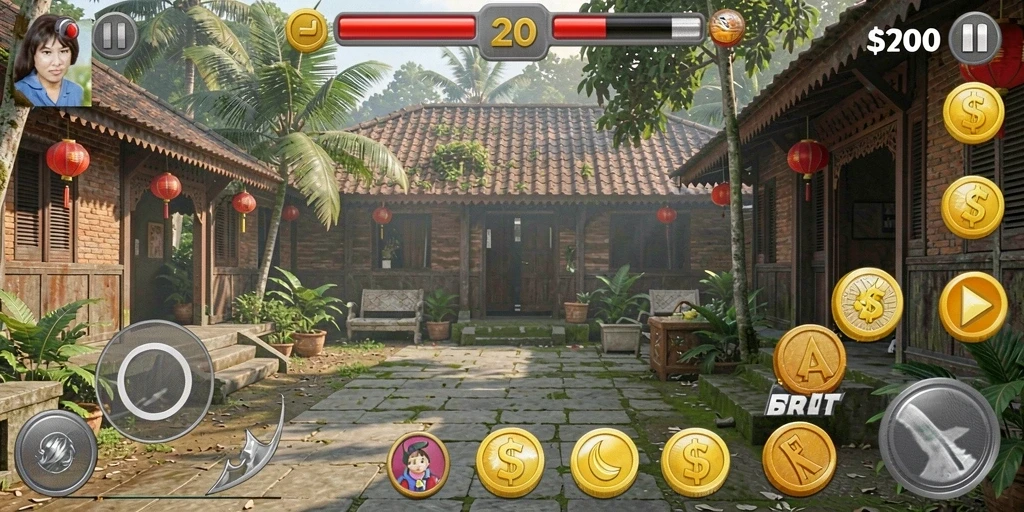 Karakter unik yang dapat Anda pilih untuk dimainkan.
