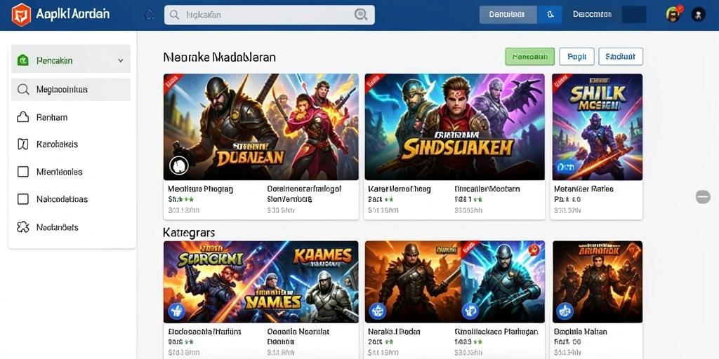 Fitur sosial untuk berkomunikasi dengan pemain lain.